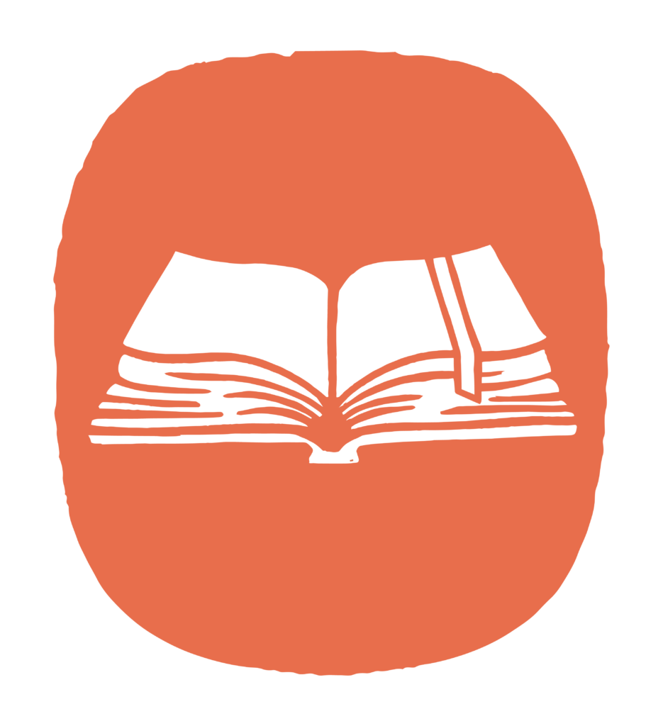 An icon of an open book