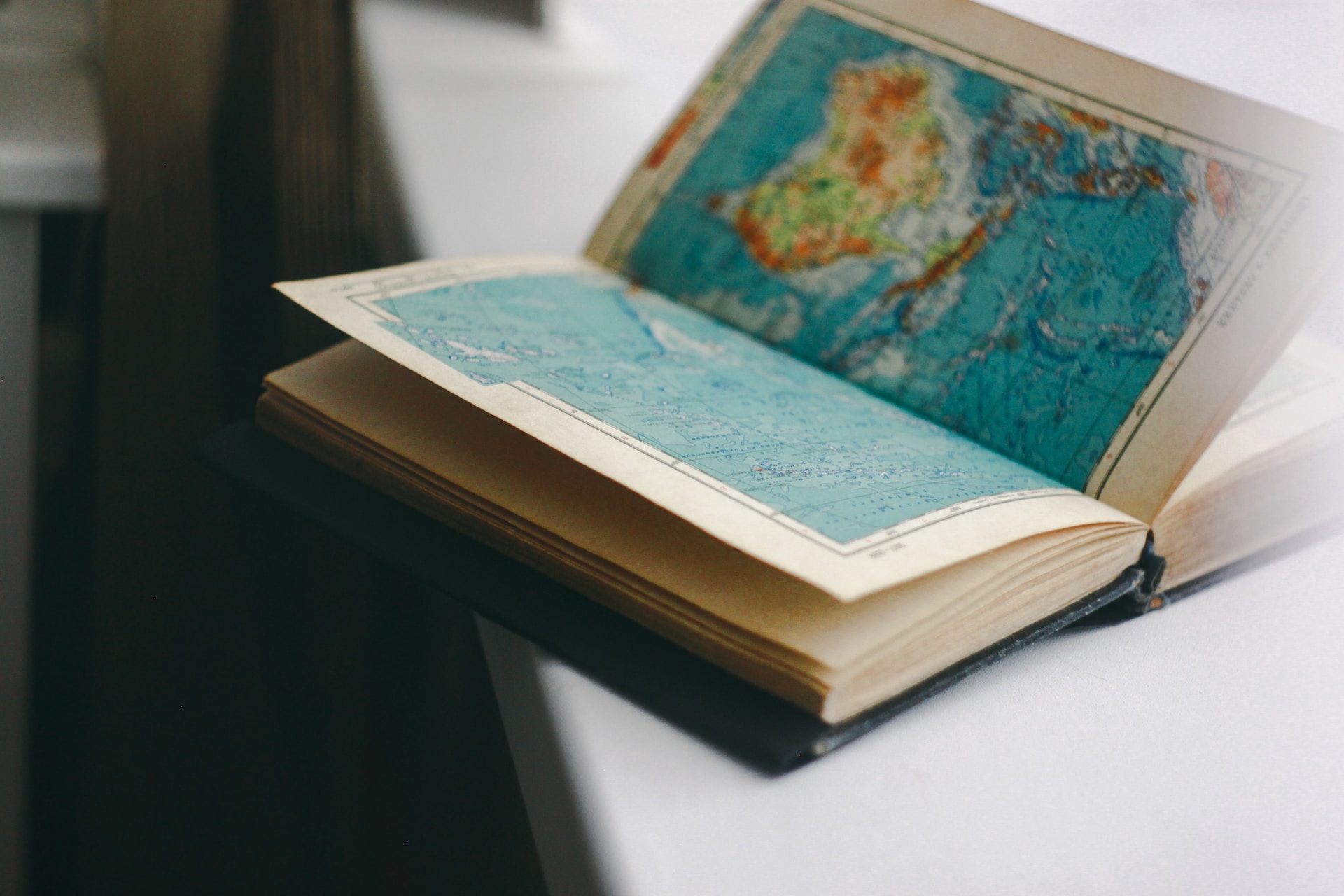 Photo of an atlas.